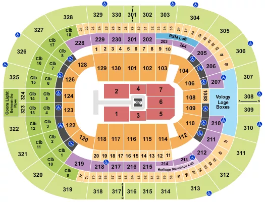 Benchmark International Arena Seating Chart