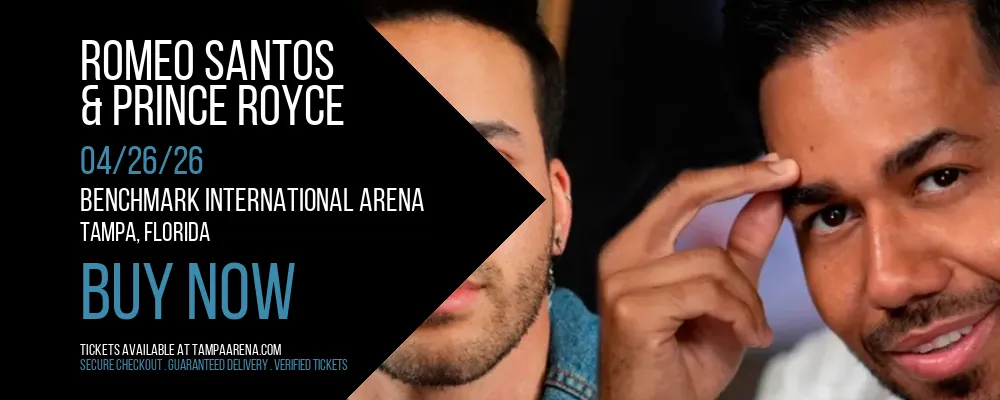 Romeo Santos & Prince Royce at Benchmark International Arena