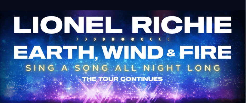 Lionel Richie & Earth at Benchmark International Arena